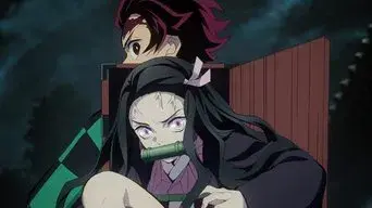Swordsman Accompanying a Demon