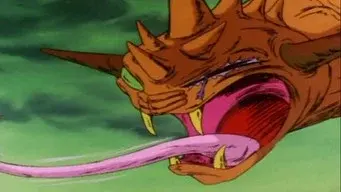 Suicidal attack! Gorgon's mechanical beast
